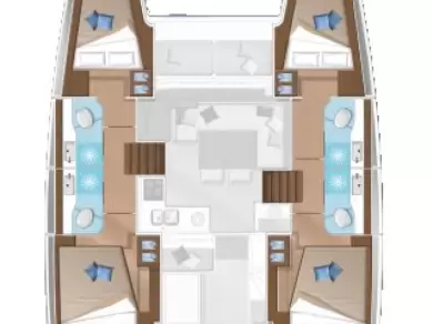 Noleggio barche Spalato economico Lagoon 40