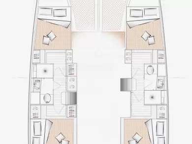 Noleggio Catamarano Excess con patente nautica
