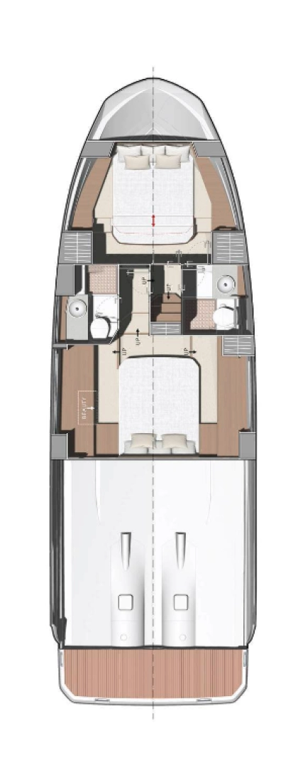 Noleggio Yacht di lusso a Spalato – Jeanneau Prestige 420 Fly - 2 cab.