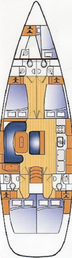 Noleggio barche Pola economico Beneteau 50