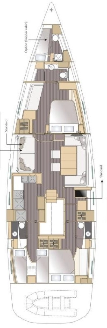 Noleggiare una Jeanneau Jeanneau 64 a Pola