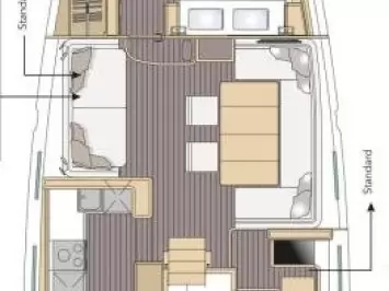 Noleggiare una Jeanneau Jeanneau 64 a Pola