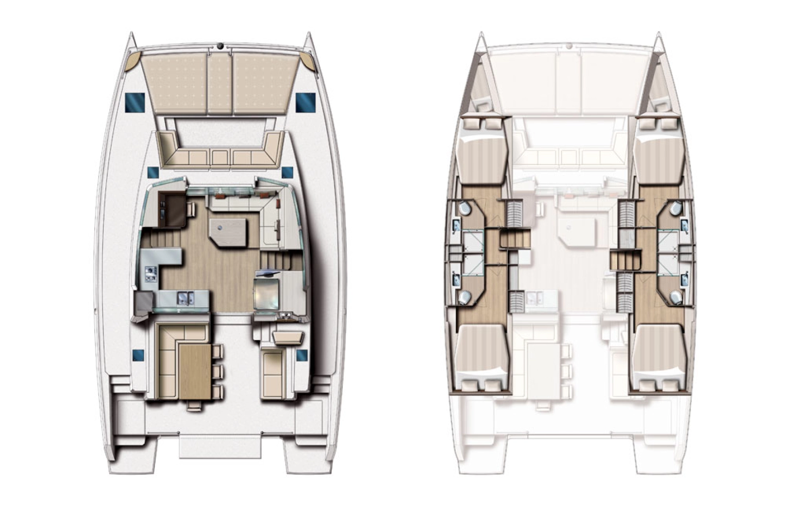 Noleggio Catamarano a Seget Donji – Bali Bali 4.5