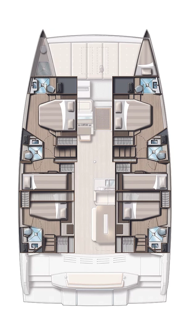 Noleggio Catamarano a Seget Donji – Bali Bali 4.8