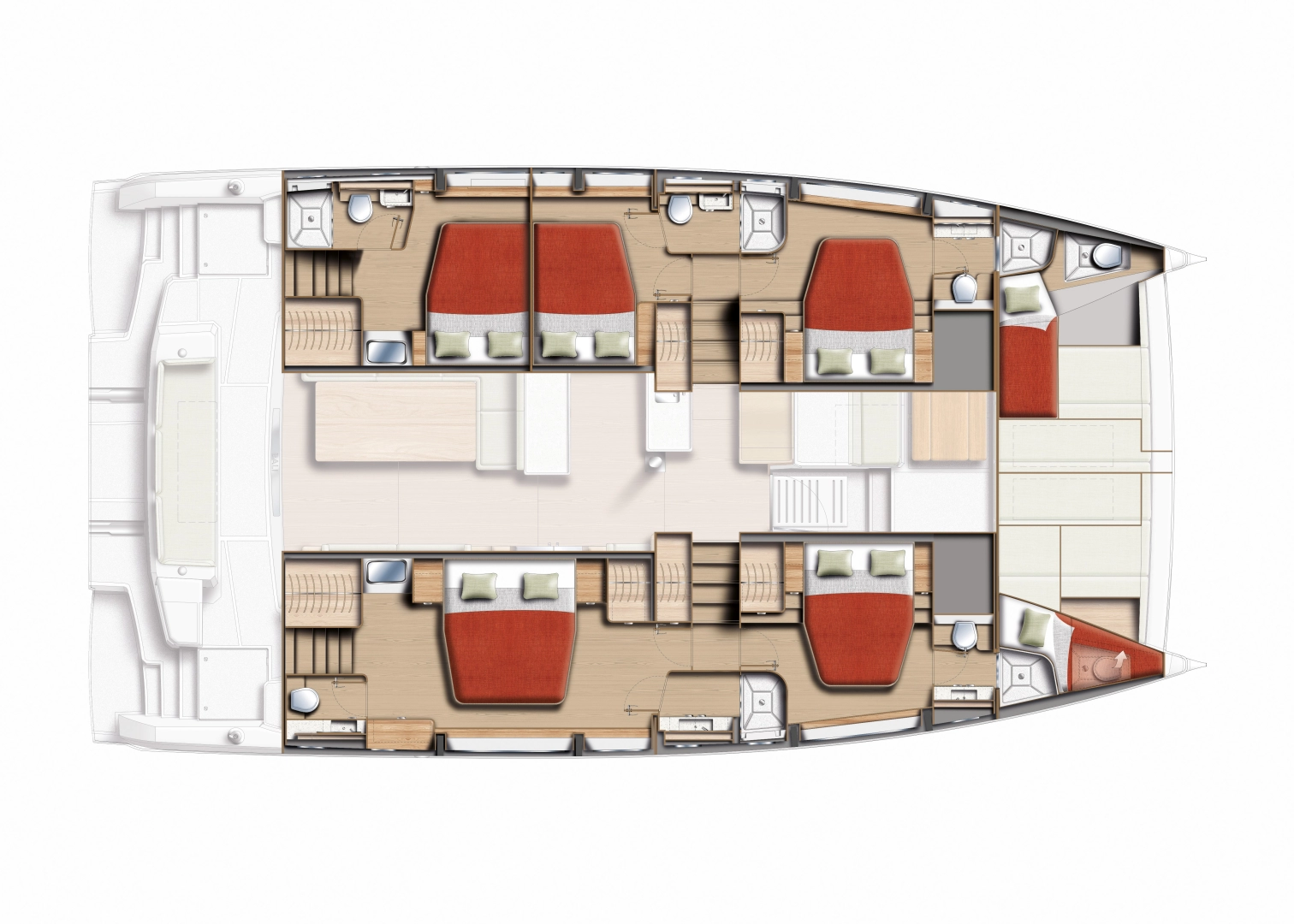 Noleggio Catamarano Bali con patente nautica