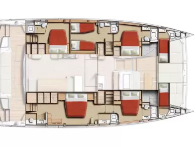 Noleggio Catamarano a Castelli – Bali Bali 5.8