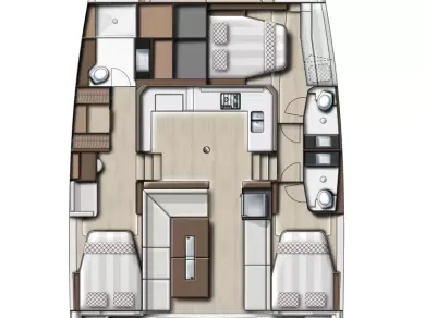 Noleggio Catamarano a Sukošan – Bali Bali Catspace Voile