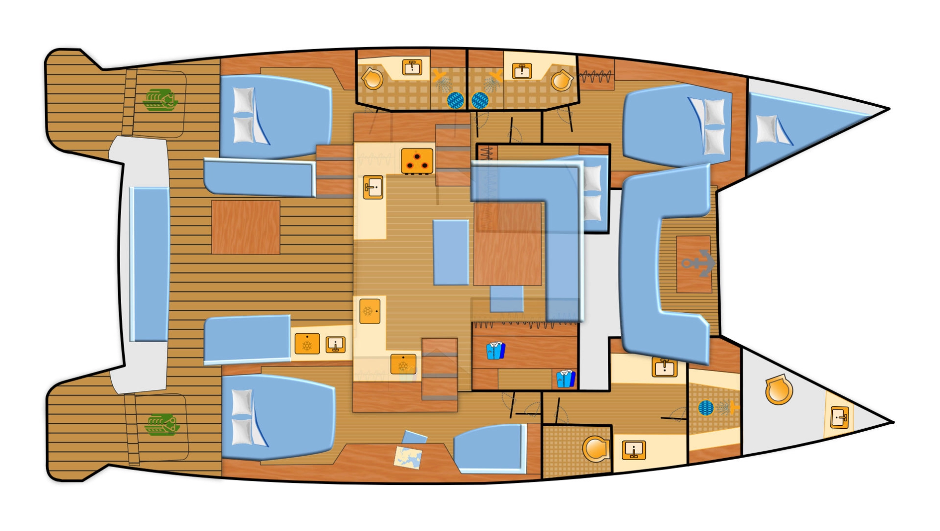 Noleggio barche Lagoon Lagoon 51 a Can Pastilla su Samboat