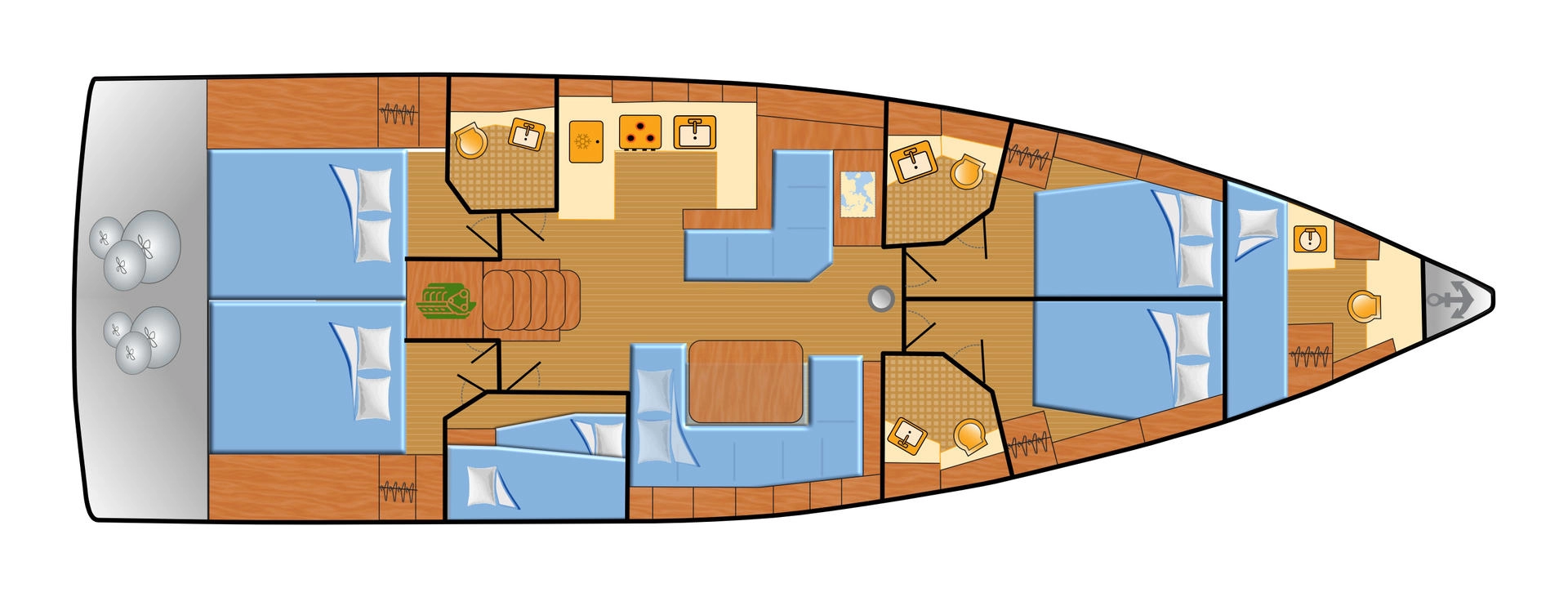 Noleggio barche Palma de Maiorca economico Oceanis 51.1
