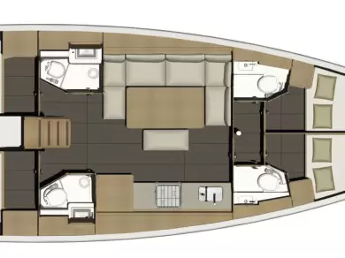 Noleggio Barca a vela a Lefkáda – Dufour Dufour 460 Grand Large