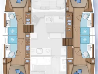 Noleggio Catamarano con o senza skipper Lagoon a Lefkáda