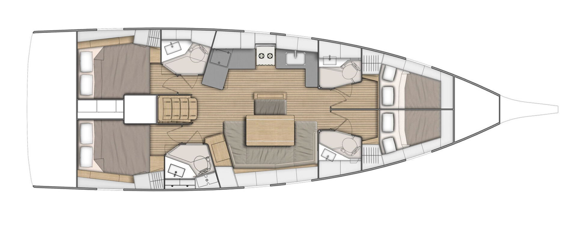 Noleggio a Lefkáda – Bénéteau Oceanis 46.1 su SamBoat