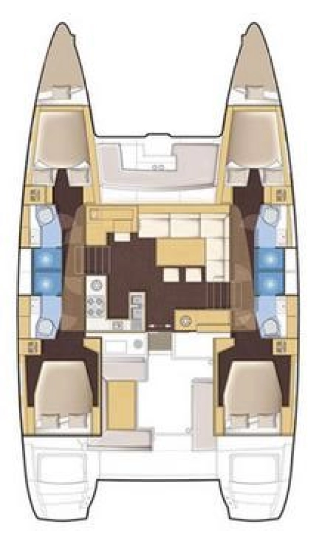 Noleggio Catamarano con o senza skipper Lagoon a Álimos