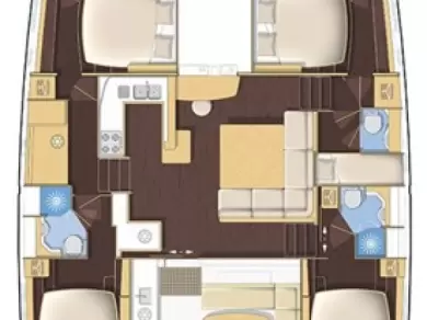 Noleggio Catamarano Lagoon con patente nautica