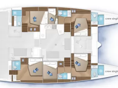 Noleggiare una Lagoon Lagoon 52 a Álimos