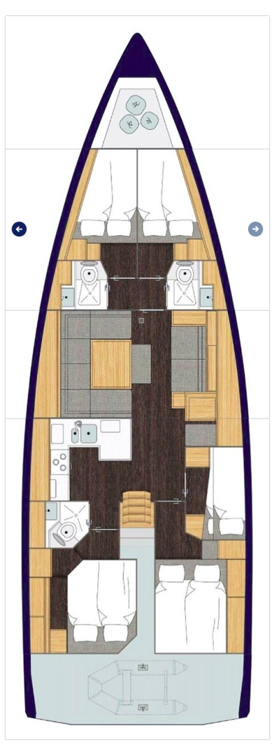 Noleggio barche Bavaria Bavaria C50 Holiday - 5 cab. a Castelli su Samboat