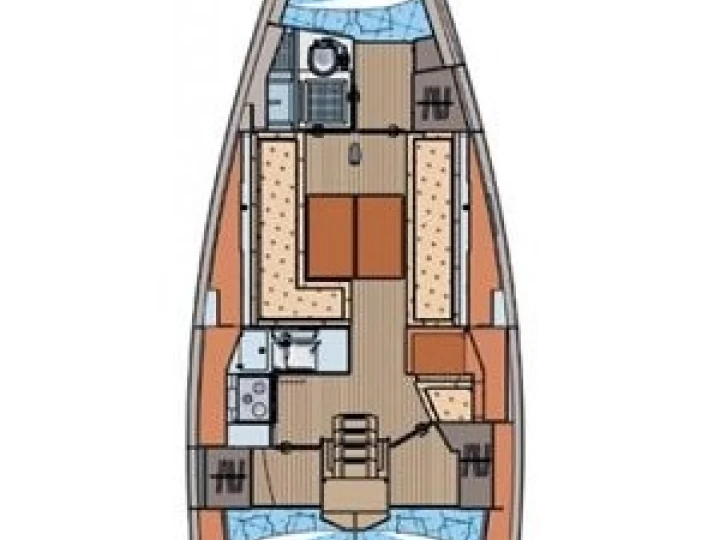 Elan Elan 350 Performance da affittare a  Zaravecchia (Biograd)