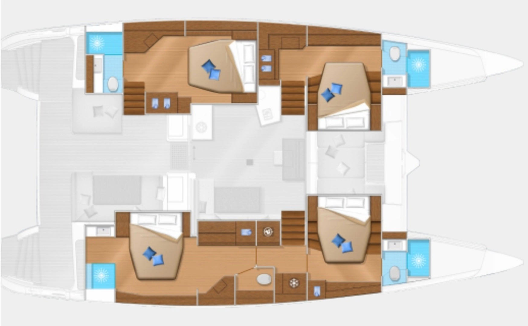 Noleggio a Fethiye – Lagoon Lagoon 52 F su SamBoat