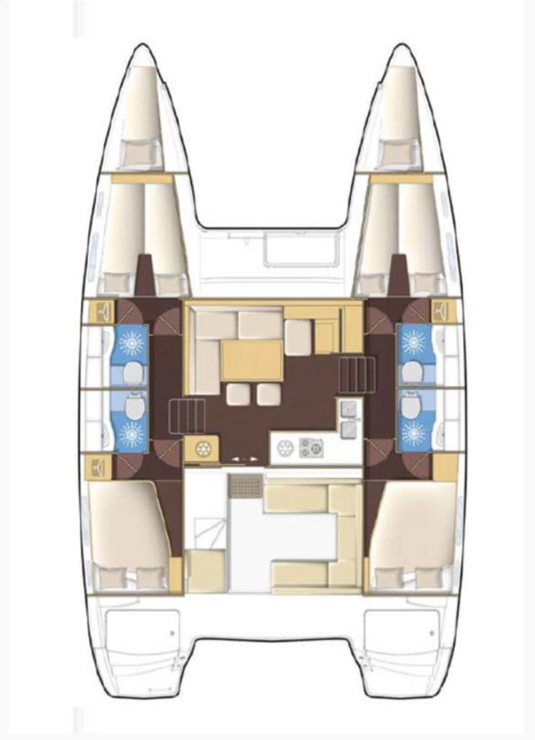 Noleggio barche Fethiye economico Lagoon 400 S2