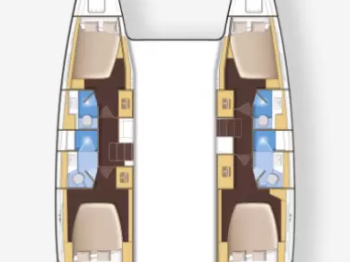 Noleggiare una Lagoon Lagoon 42 a Göcek