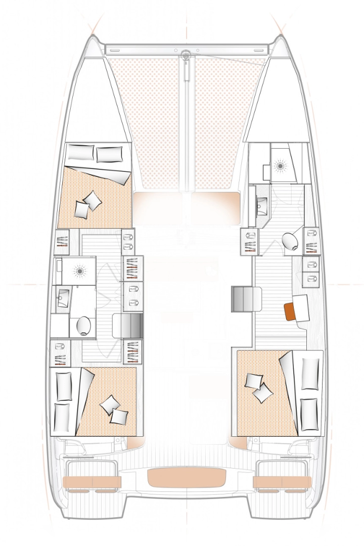 Noleggio Catamarano a Adaköy – Excess Excess 11