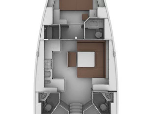 Bavaria Cruiser 45 da affittare a  Lefkáda