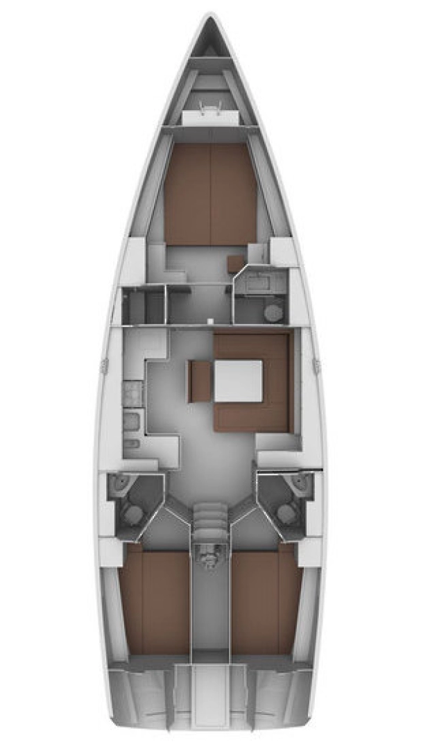 Bavaria Cruiser 45 da affittare a  Lefkáda