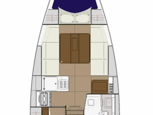Noleggio Barca a vela a Zaton – Dufour Dufour 310