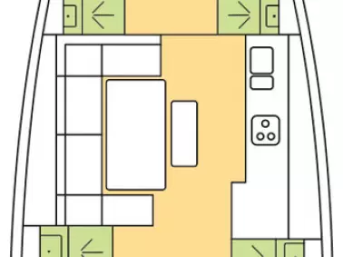 Noleggio barche Lávrio economico Dufour 460 Grand Large