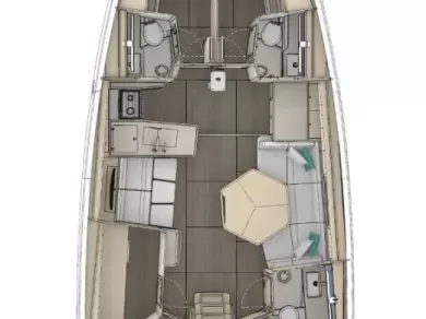 Noleggio Barca a vela a Seget Donji – Dufour Dufour 48