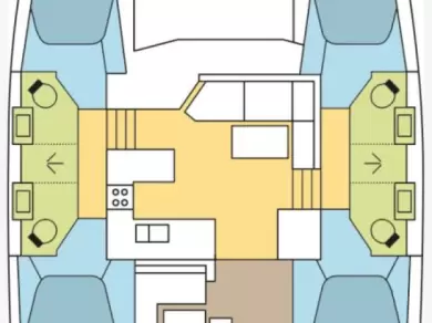 Noleggio Catamarano a Saint George's – Fountaine Pajot Astrea 42