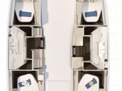 Fountaine Pajot Fountaine Pajot FP 41 Quatuor 2 da affittare a  Saint-Mandrier-sur-Mer