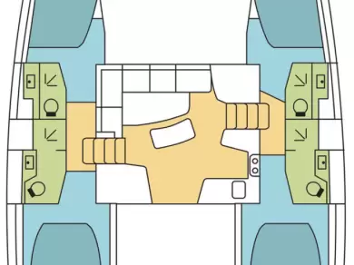 Noleggio barche Jolly Harbour economico Lagoon 42