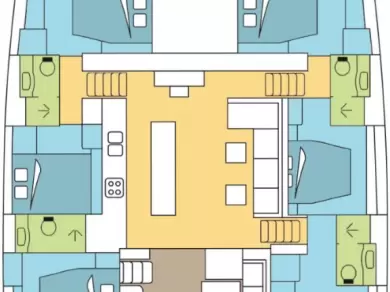 Noleggio barche Lagoon Lagoon 620 a Raiatea Island su Samboat