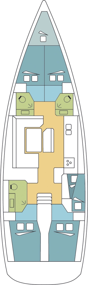 Noleggio a Zaton – Jeanneau Sun Odyssey 509 su SamBoat