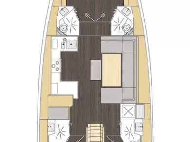 Noleggio barche Pola economico Bavaria C46