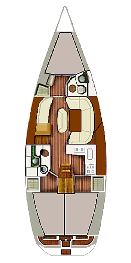 Jeanneau Sun Odyssey 40 da affittare a  Betina