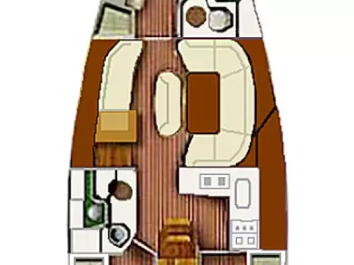Jeanneau Sun Odyssey 40 da affittare a  Betina