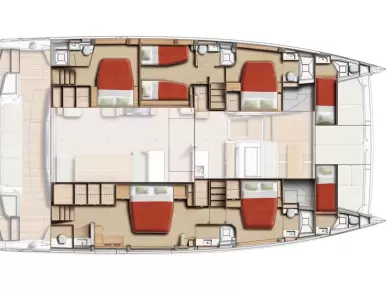 Noleggio Catamarano a Castelli – Bali Bali 5.8