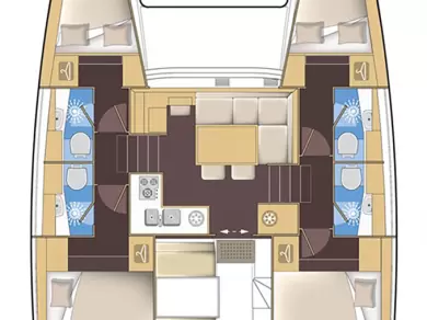 Noleggio Catamarano con o senza skipper Lagoon a Gouviá