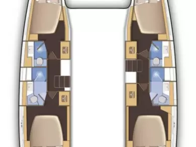 Noleggio barche Lagoon Lagoon 42 a Bormes-les-Mimosas su Samboat