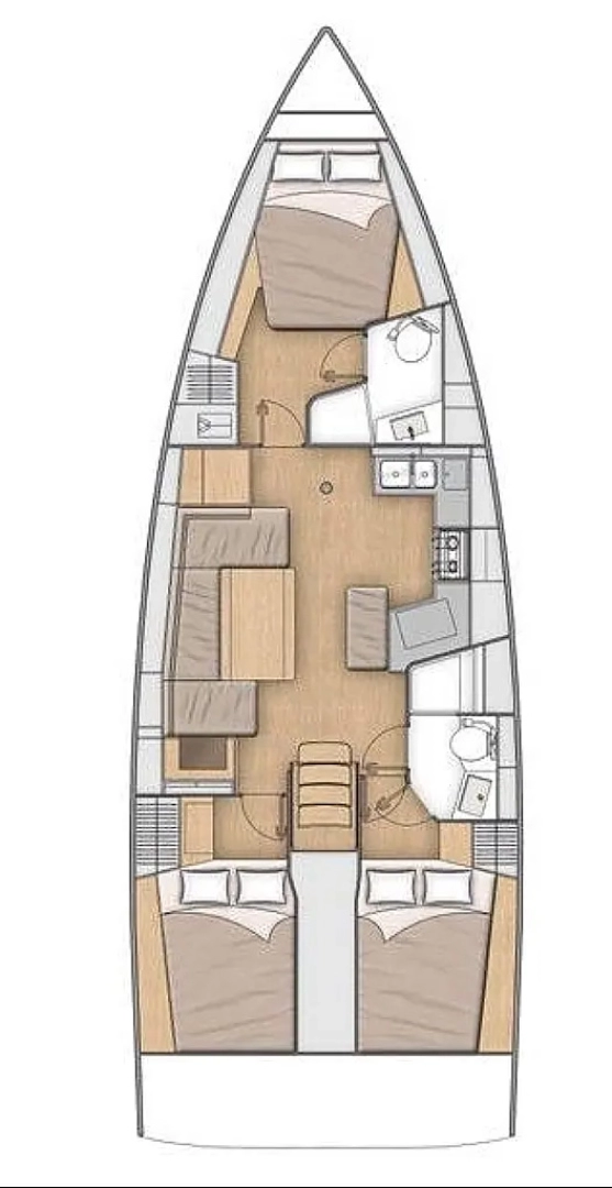 Noleggio a Zara – Bénéteau Oceanis 40.1 su SamBoat
