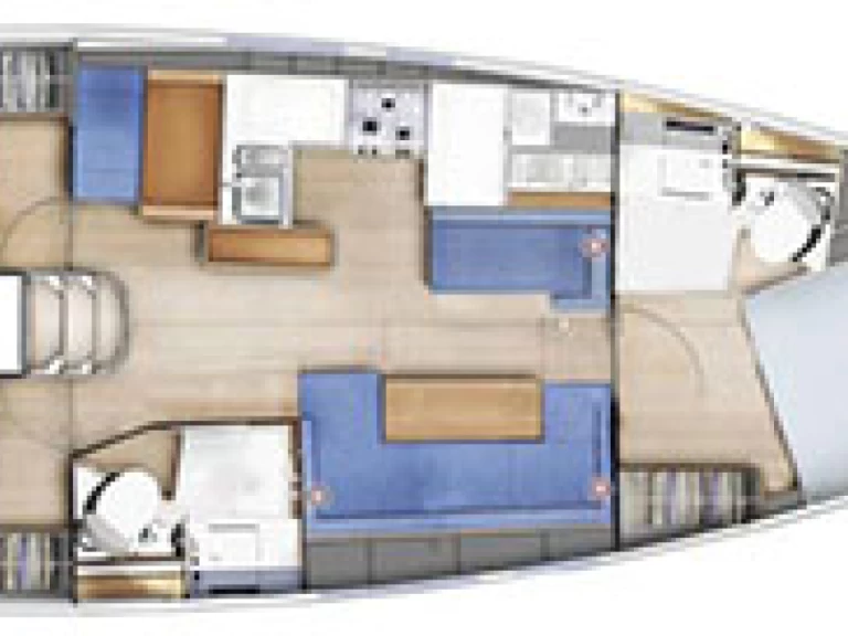 Noleggio barche Bormes-les-Mimosas economico Sun Odyssey 410