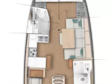 Noleggiare una Jeanneau Sun Odyssey 440 a Rodi (Citta)