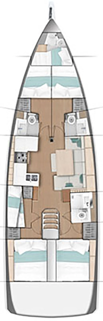 Noleggiare una Jeanneau Sun Odyssey 490 a Portisco