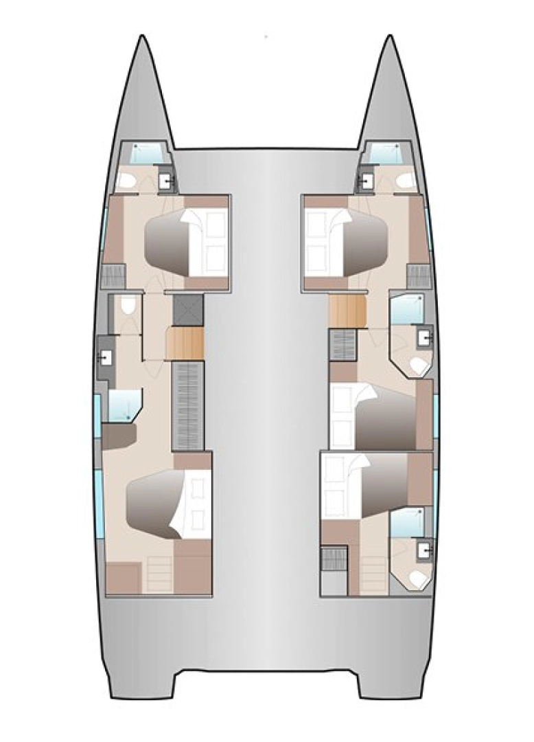 Noleggio Catamarano a Road Town – Fountaine Pajot Aura 51