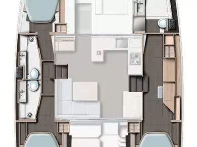 Noleggio barche Marsh Harbour economico Leopard 42 - 3 cab.