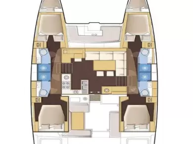 Noleggio barche Fethiye economico Lagoon 410 S2