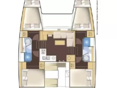 Noleggio Catamarano a Spalato – Lagoon Lagoon 39