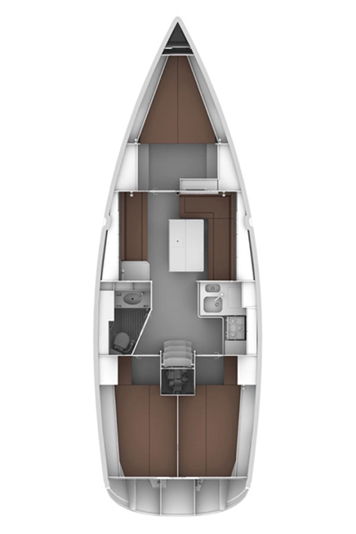 Noleggio barche Lefkáda economico Cruiser 36